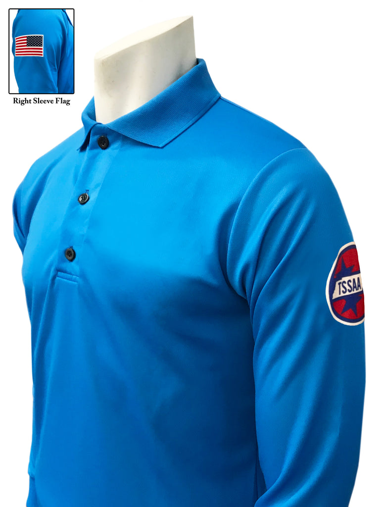 USA401TN - Smitty "Made in USA" - BRIGHT BLUE - TSSAA Men's Volleyball Long Sleeve Shirt