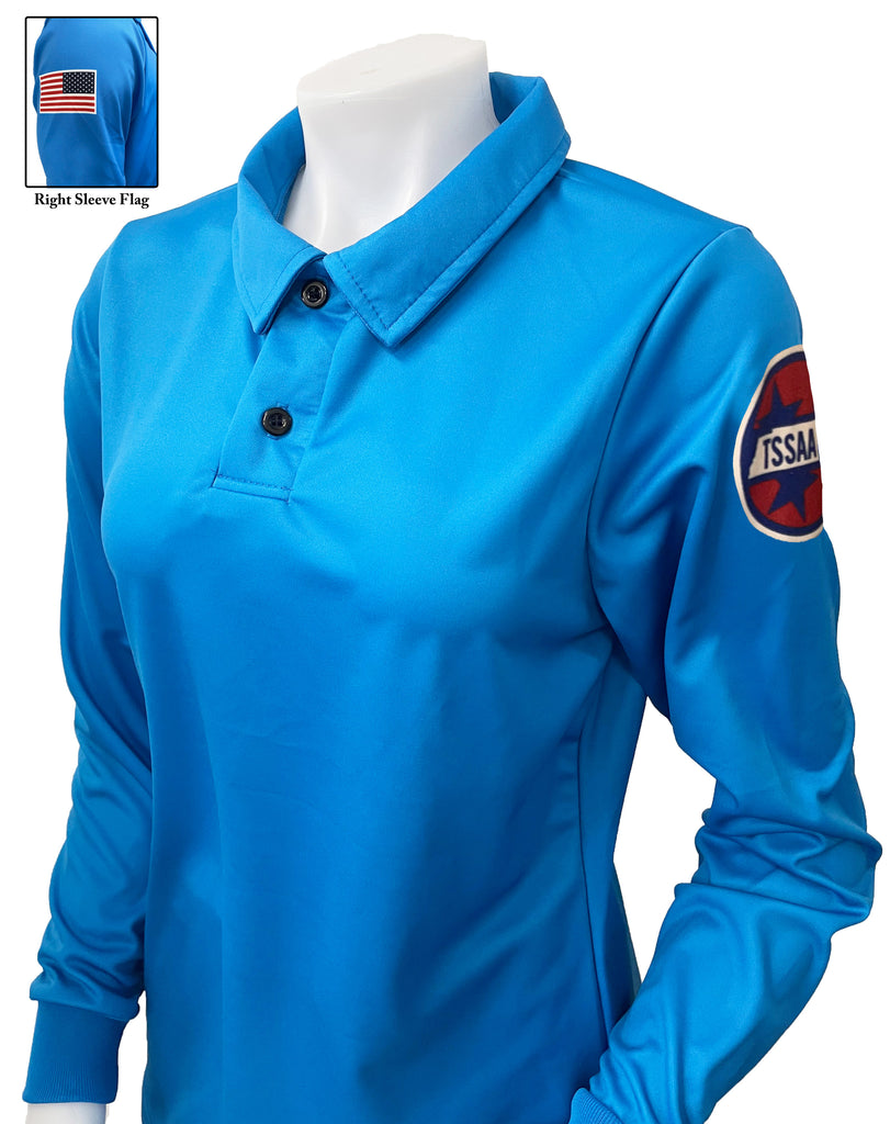 USA403TN - Smitty "Made in USA" - BRIGHT BLUE - TSSAA Women's Volleyball Long Sleeve Shirt